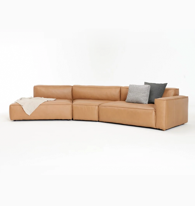 Baker Modular Sofa - Leather 3 Module