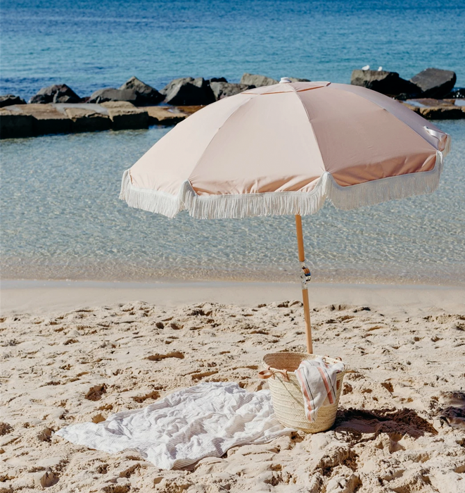Nudie Premium Beach Umbrella by Basil Bangs