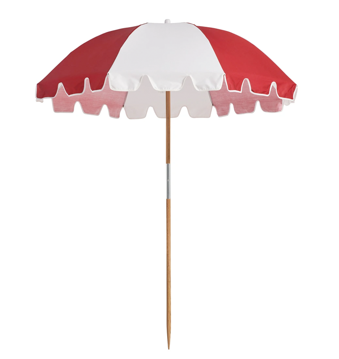 Vermillion Weekend Umbrella by Basil Bangs