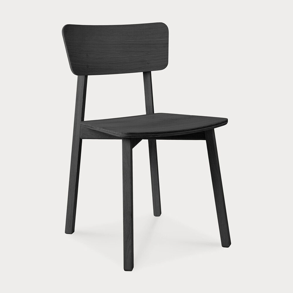 Ethnicraft Black Casale Dining Chair