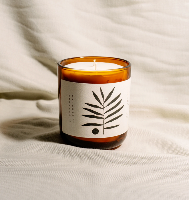 Simplest of Things ~ Tobacco & Patchouli Candle by Etikette