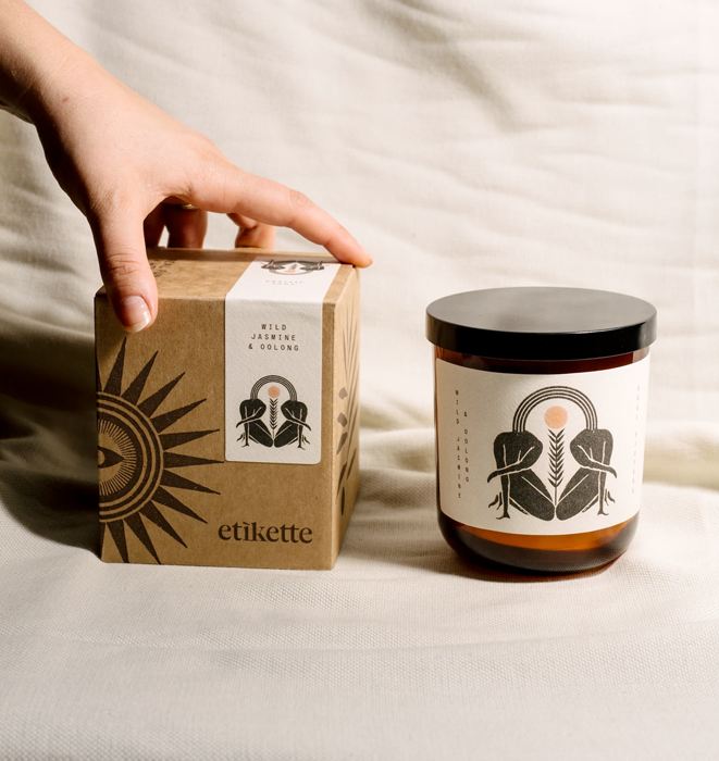 Soul Sisters ~ Wild Jasmine & Oolong Candle by Etikette