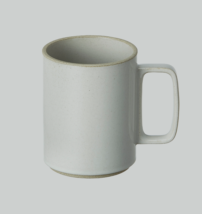 HASAMI PORCELAIN Tall Grey Mug