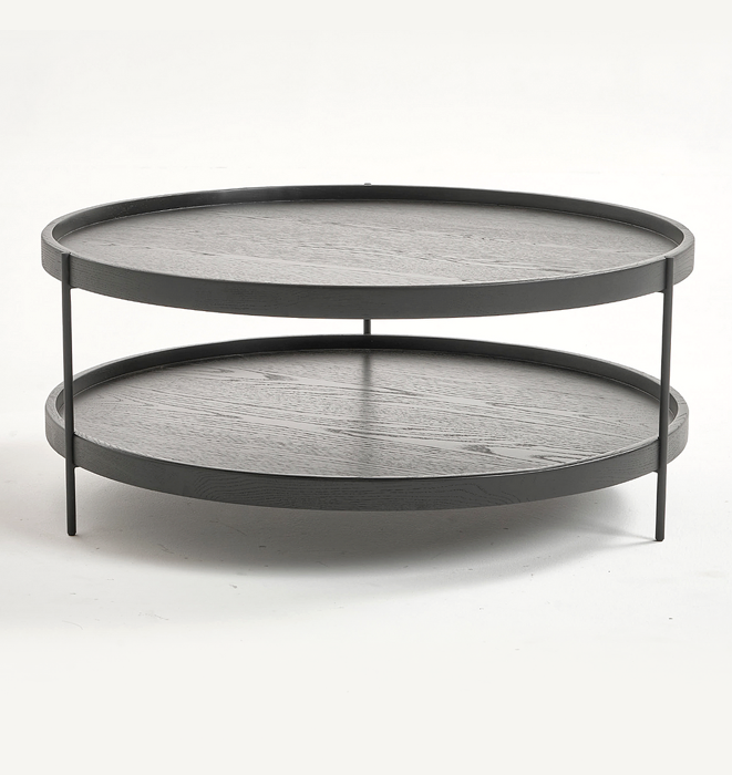 Humla Coffee Table in Black by Sketch