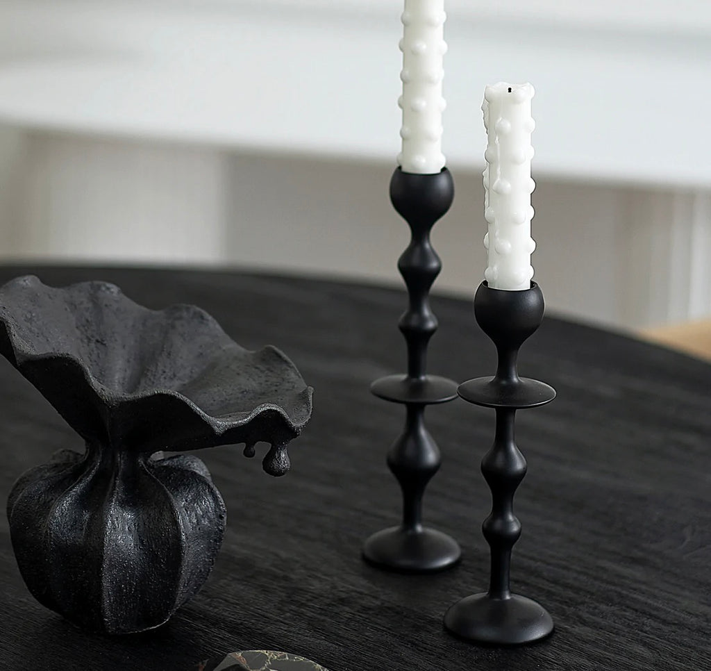 Infinity Candle Holder in Large by Black Blaze