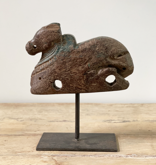 Vintage Nandi Cow on Stand