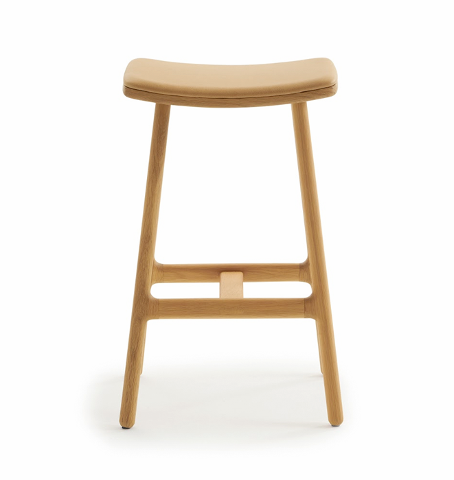 Odd Leather Counter Stool by Sketch