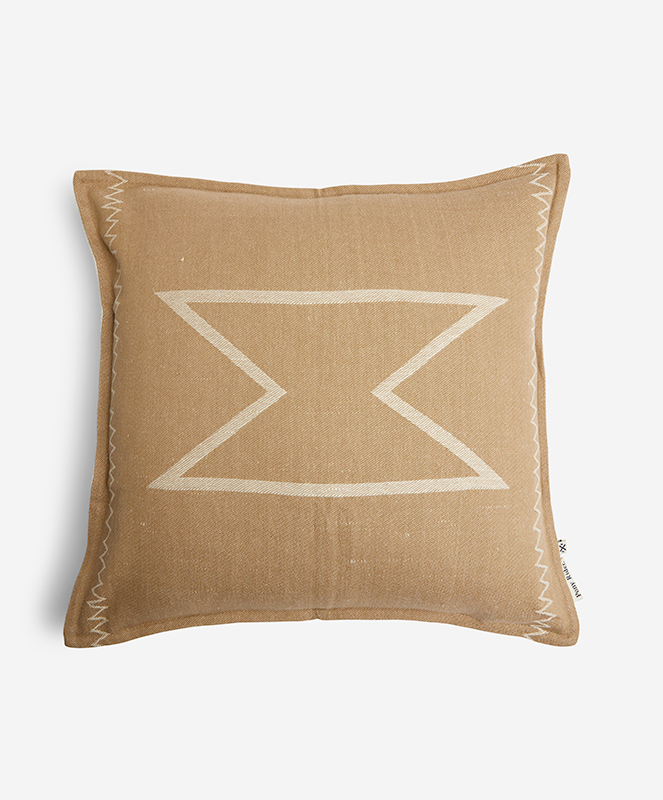 Haymaker Cushion Cover By Pony Rider - Toffee