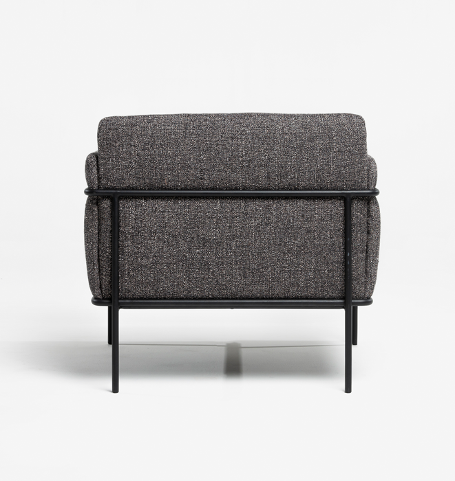 Scribe Lounge Chair - Cinder
