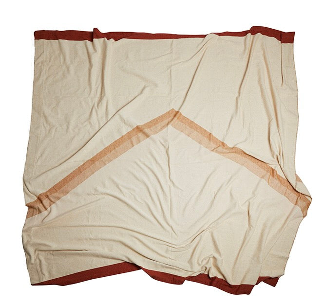 Forever Sunday's Bed Blanket By Pony Rider - Natural / Tan / Donkey / Peony
