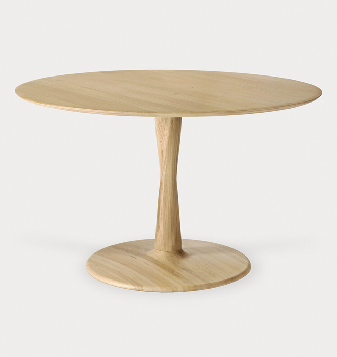 Ethnicraft Torsion Round Dining Table