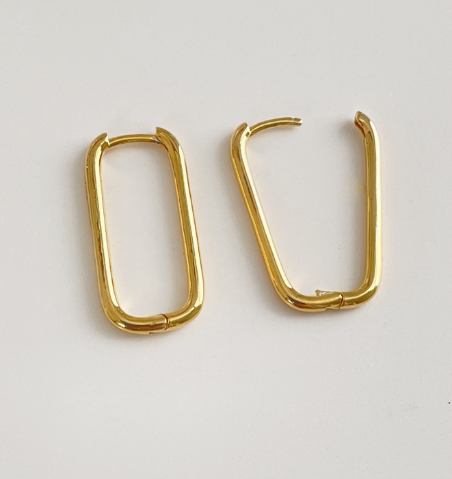 Staple Gold Earrings