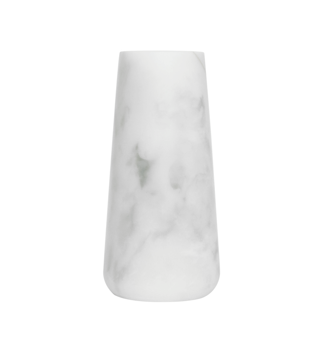 Tapered Marble Vase Tall Kartique