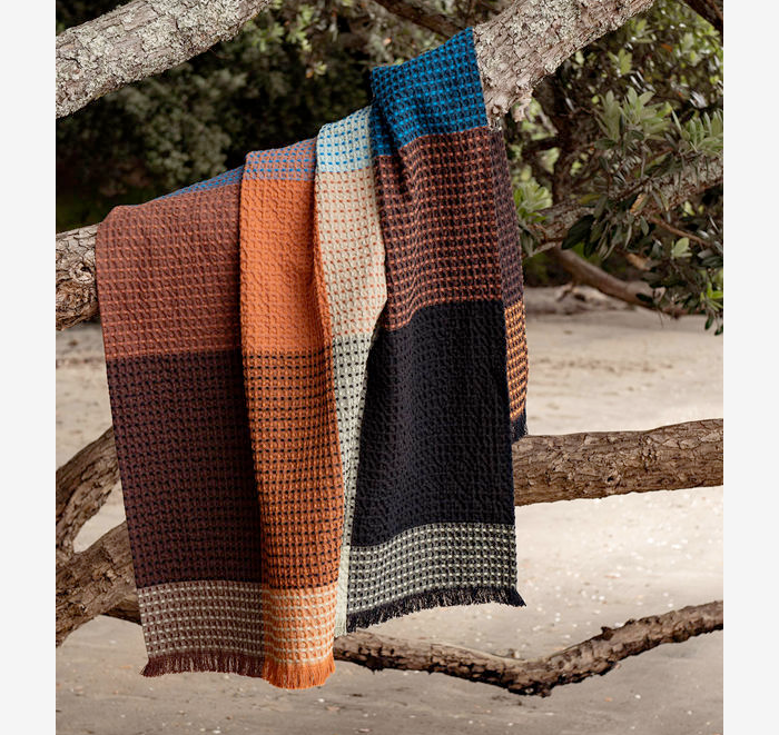 Citta Cabin Towel | Midnight/Multi