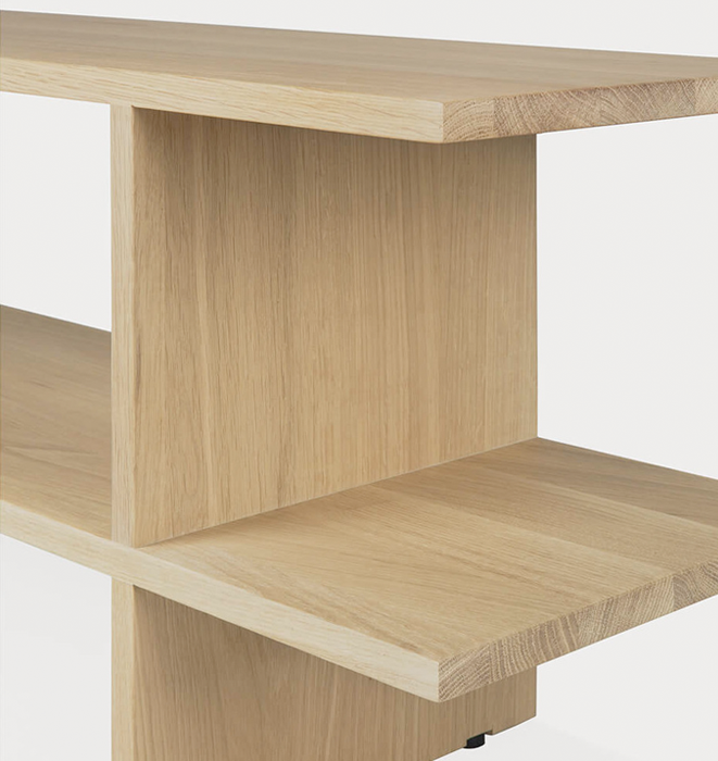 Ethnicraft Oak Kabuki Side Table