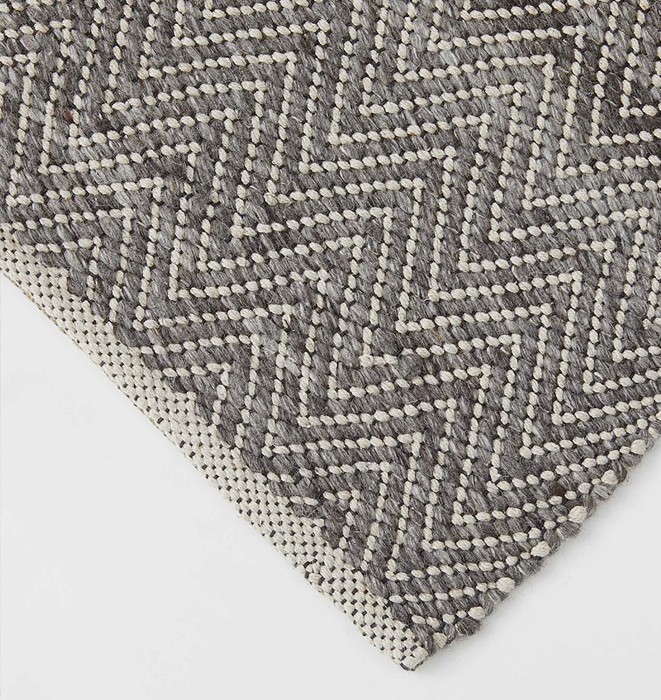 Weave Matterhorn Rug - Tar