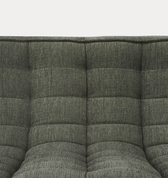 Ethnicraft N701 3 Seater Sofa - Eco Fabric Moss