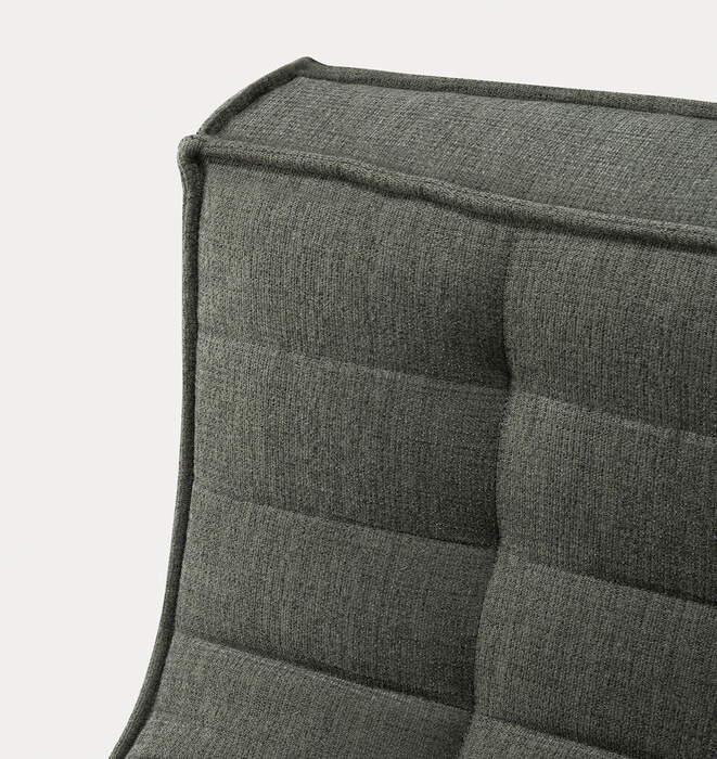 Ethnicraft N701 3 Seater Sofa - Eco Fabric Moss