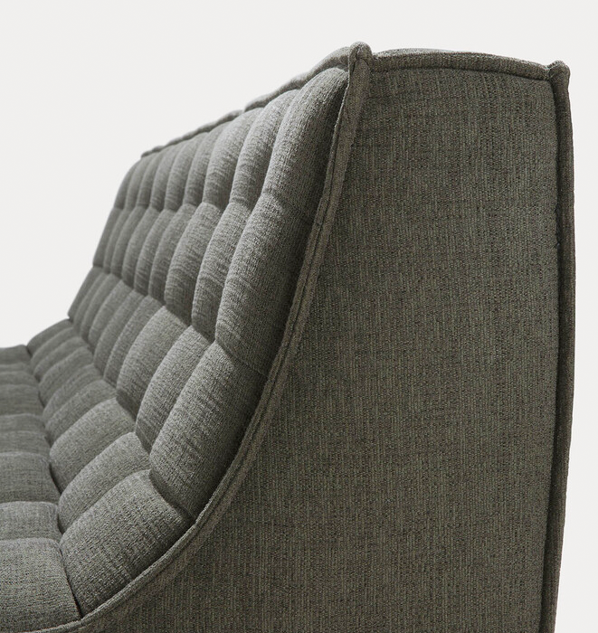 Ethnicraft N701 3 Seater Sofa - Eco Fabric Moss
