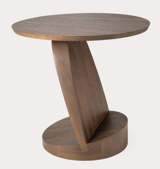 Ethnicraft Teak Oblic Side Table