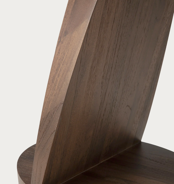 Ethnicraft Teak Oblic Side Table