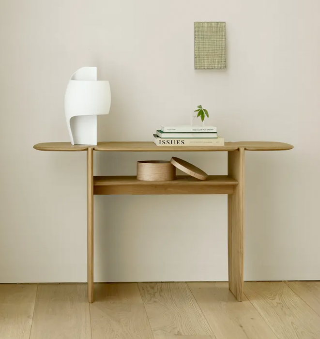 Ethnicraft Oak PI Console Table