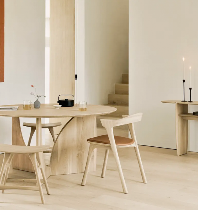 Ethnicraft Oak PI Console Table