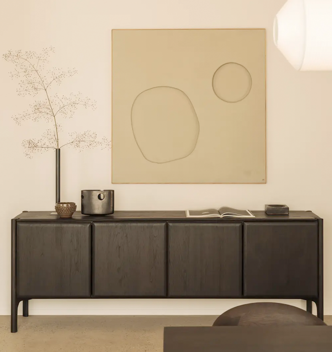Ethnicraft Teak PI Sideboard 4 Door