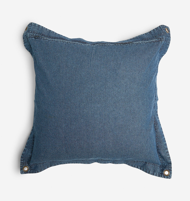 Highlander Cushion Cover By Pony Rider - Denim