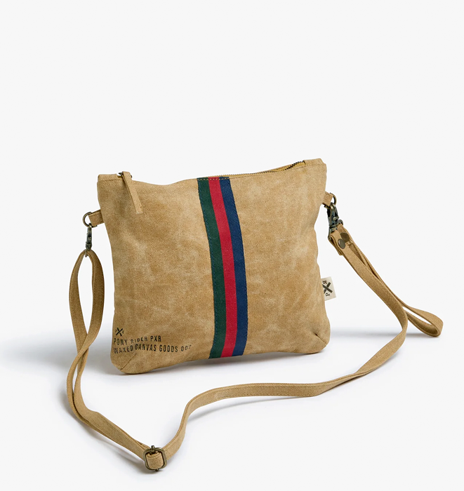 Pony Rider Escapee Clutch Bag | Golden Tan