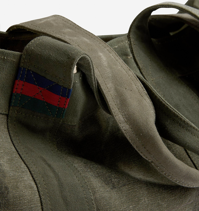 Pony Rider Land of Mates Upcycled Tote - Khaki