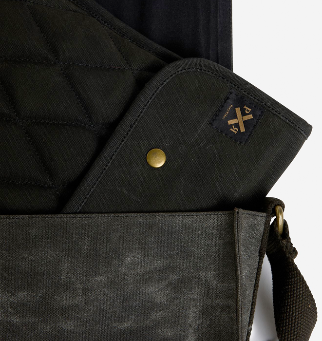 Pony Rider Slow Road Laptop Satchel - Iron