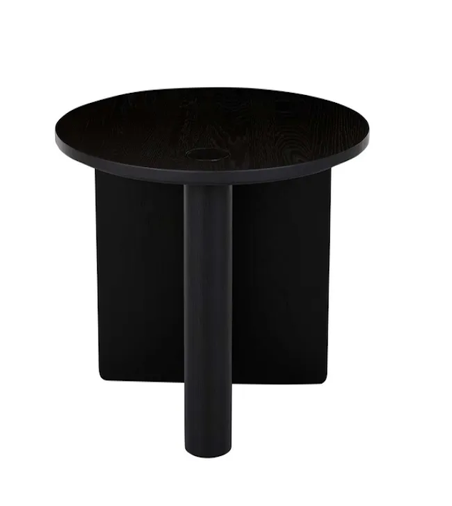 Pivot Black Side Table by Natadora