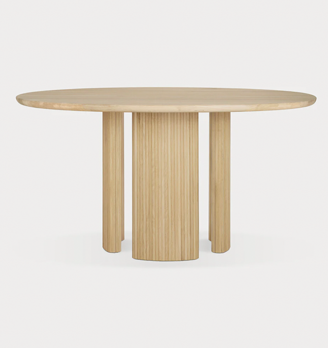 Ethnicraft Oak Roller Max Dining Table