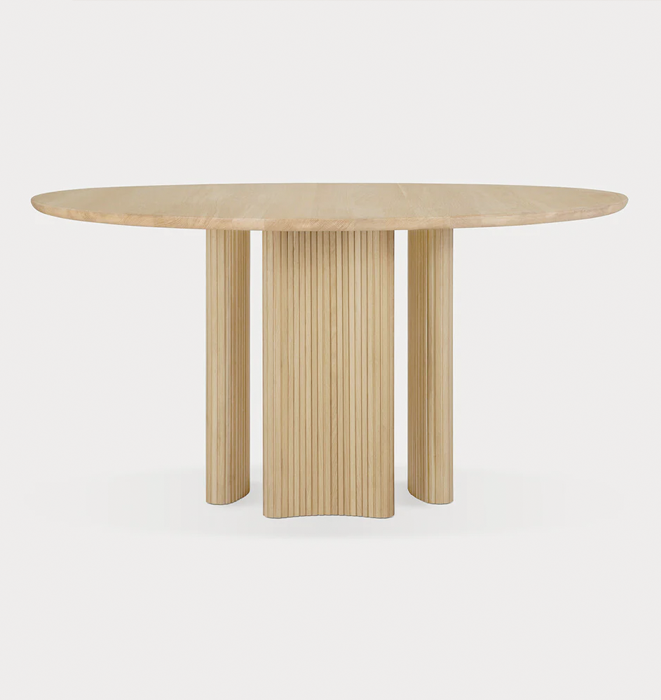 Ethnicraft Oak Roller Max Dining Table