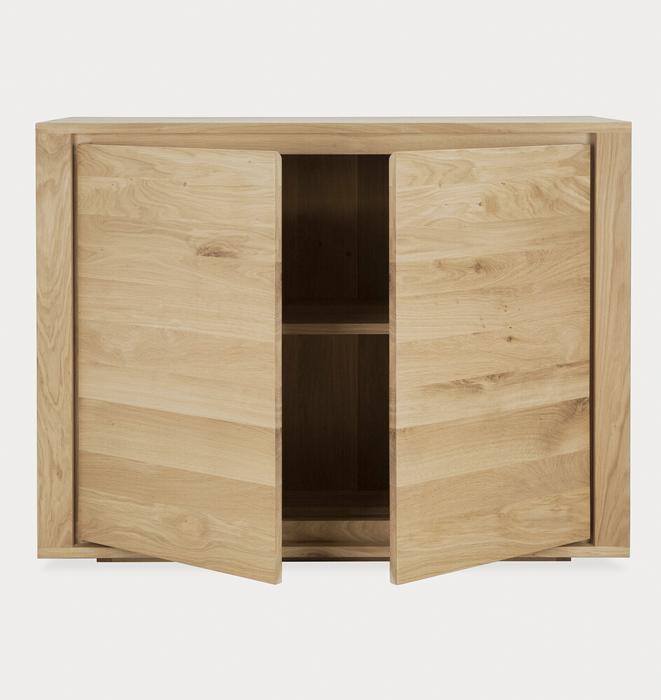 Ethnicraft Oak Shadow Sideboard - Two Doors