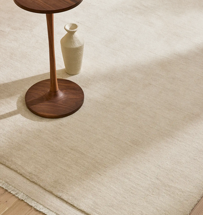 Weave Silvio Rug - Ecru