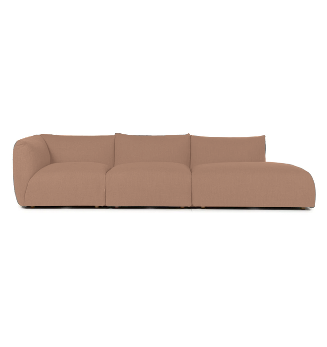 Slipper Sofa by Natadora - 3 module