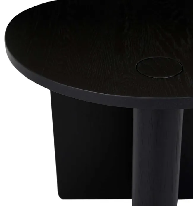 Pivot Black Side Table by Natadora