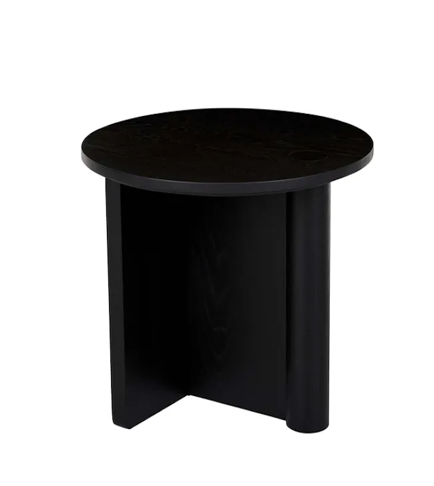 Pivot Black Side Table by Natadora