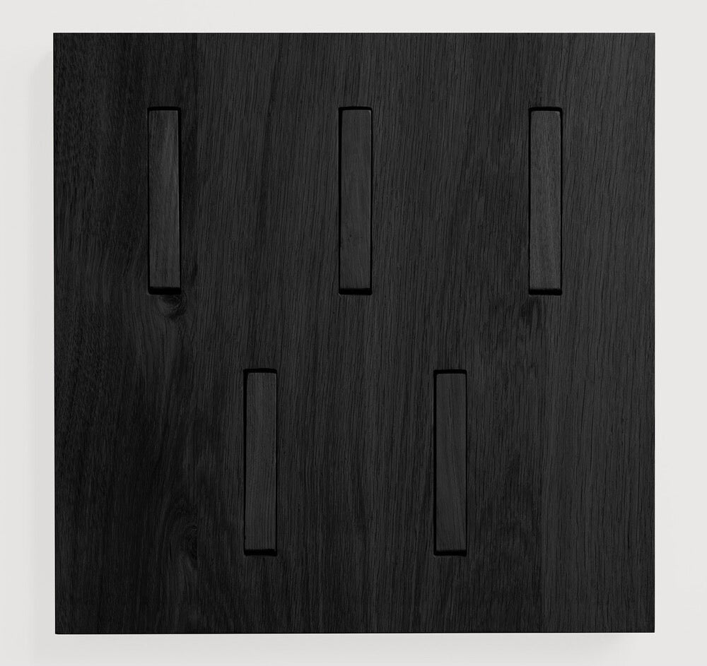 Ethnicraft Black Oak Utilitile Wall HookEthnicraft Black Oak Utilitile Wall Hook