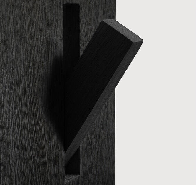 Ethnicraft Black Oak Utilitile Wall Hook