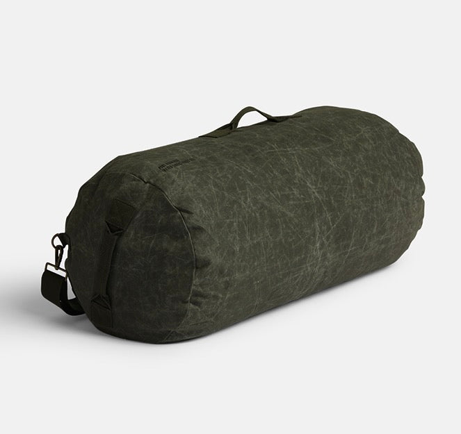 Slow Road Green Duffle Bag By Pony Rider - Large