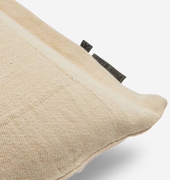 BareBones Linen Cushion Cover By Pony Rider - Angora