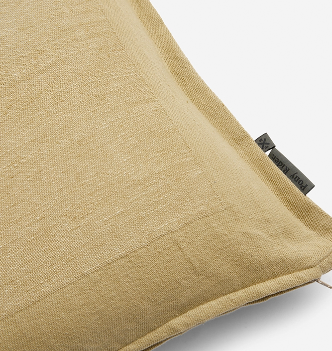 BareBones Linen Cushion Cover By Pony Rider - Light Safari
