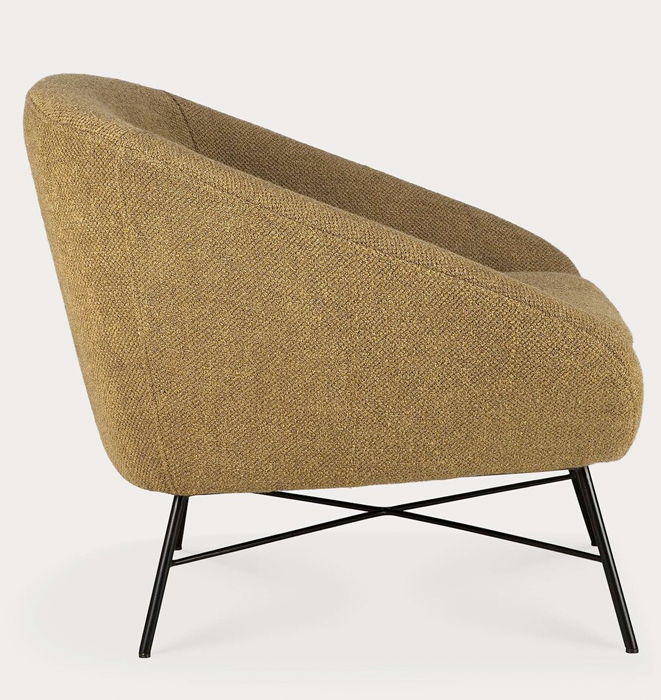 Ethnicraft Barrow Lounge Chair - Ginger