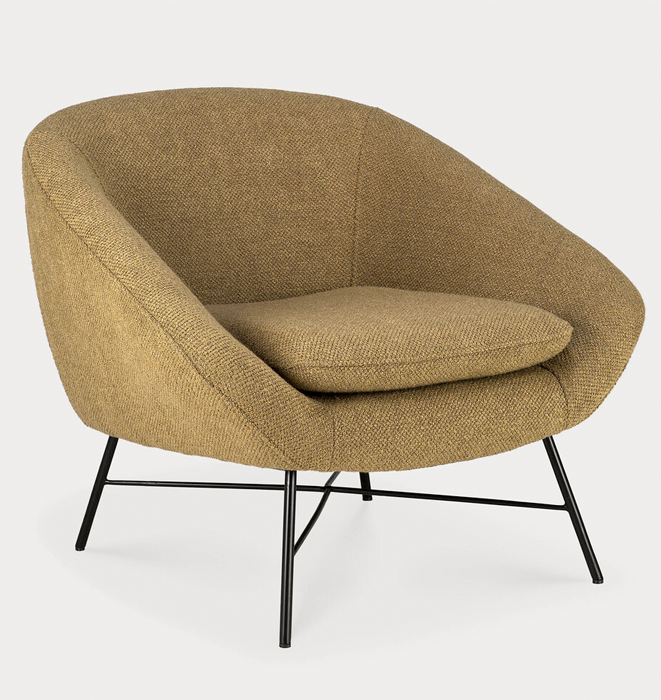 Ethnicraft Barrow Lounge Chair - Ginger