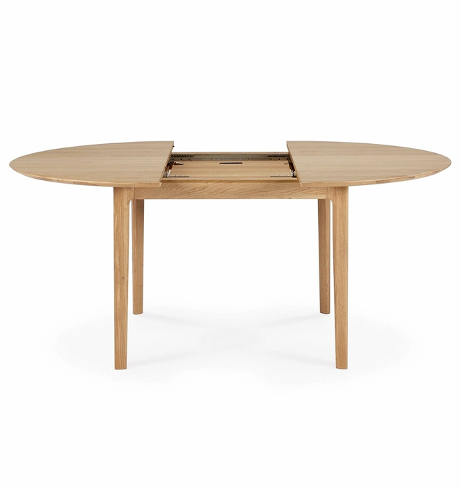 Ethnicraft Bok Round Extendable Dining Table