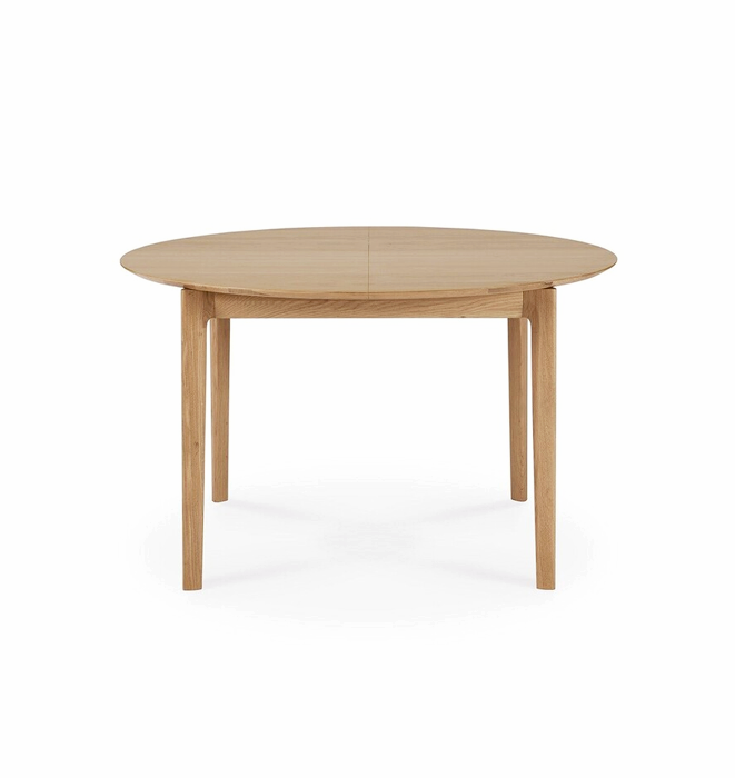 Ethnicraft Bok Round Extendable Dining Table