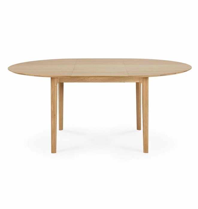 Ethnicraft Bok Round Extendable Dining Table